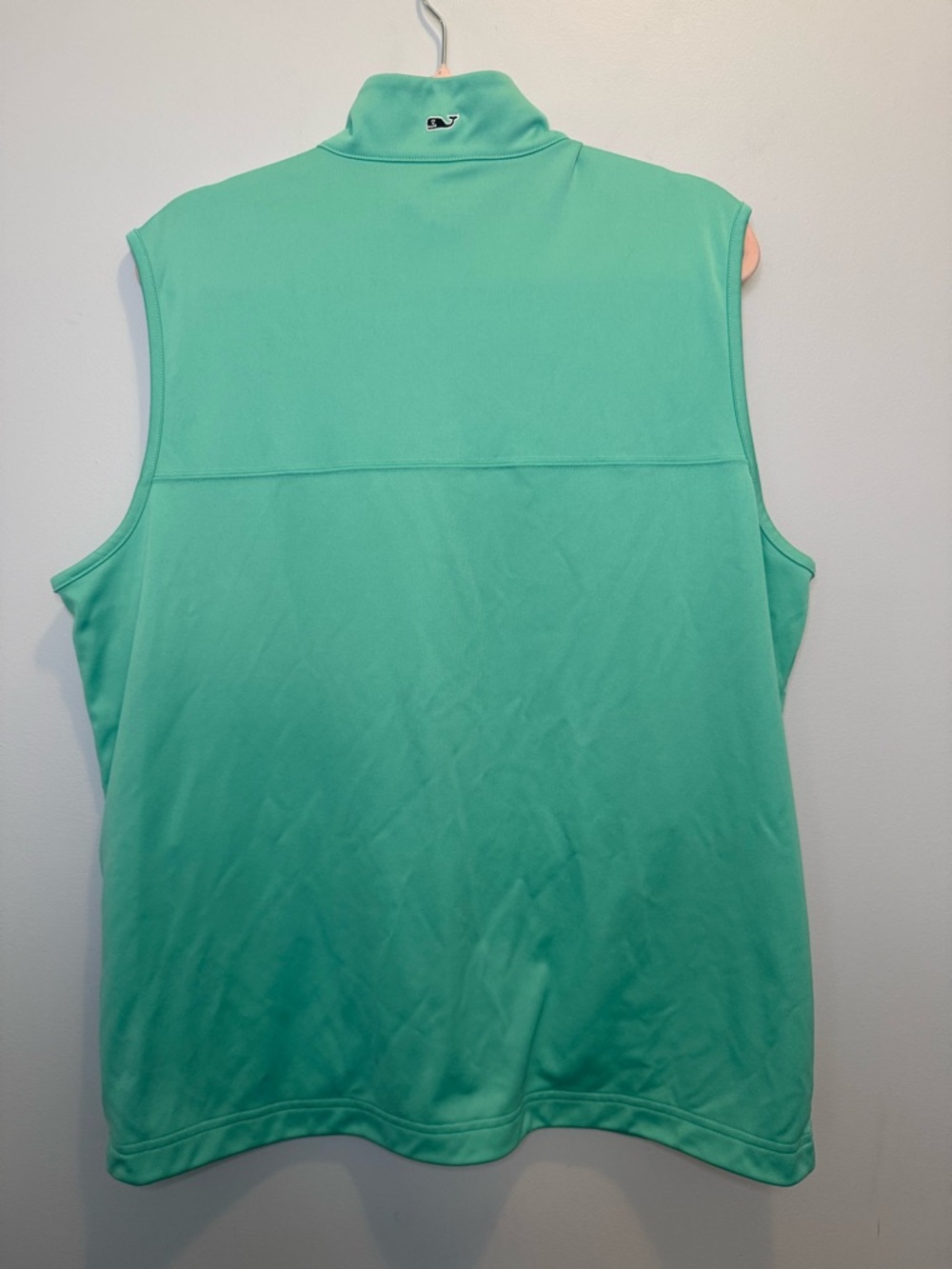 Vineyard Vines Men's Stillwater Performance Golf Vest Mint Green Large Preppy - Picture 2 of 7